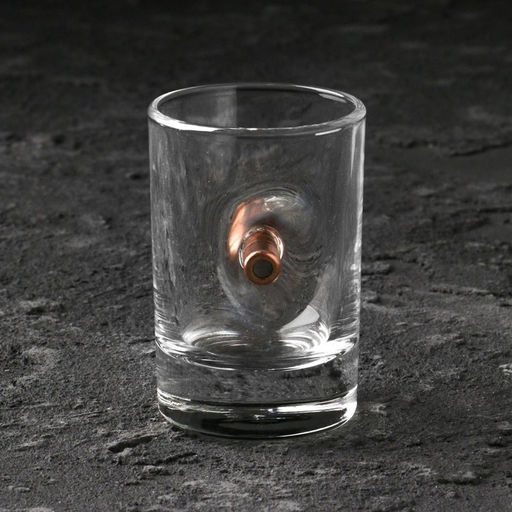 Подарочный набор Непробиваемый: 2 стопки 50 мл, зажигалка, подставка - Сима-ленд фото 2