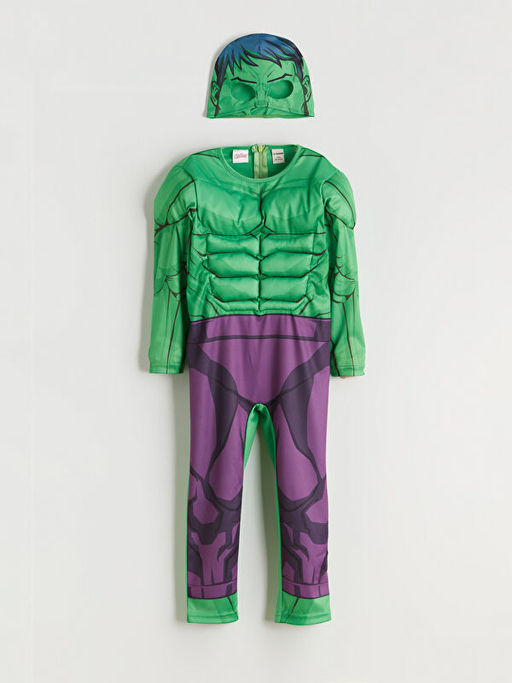 Erkek ?ocuk Hulk Kost?m ve Maske
