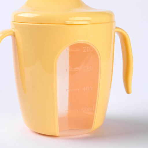 Поильник детский с твёрдым носиком «Protect Me», 200 мл., с ручками, цвет желтый