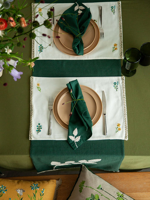 Салфетка сервировочная Garden harmony из коллекции Ethnic, 45х45 см - Tkano фото 5
