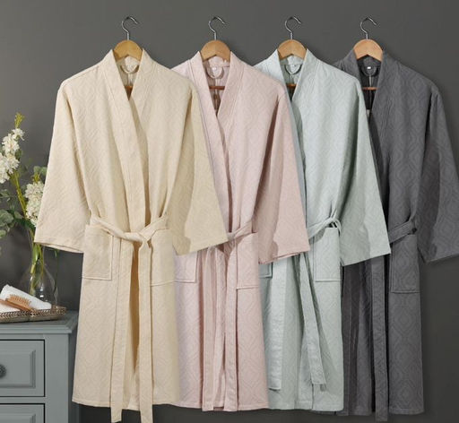 Халат Вафельный L 171-5 КРЕМОВЫЙ