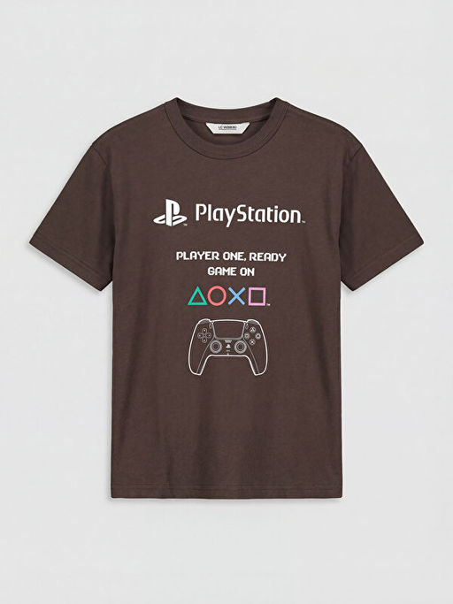 PlayStation Bask?l? Erkek ?ocuk Ti??rt
