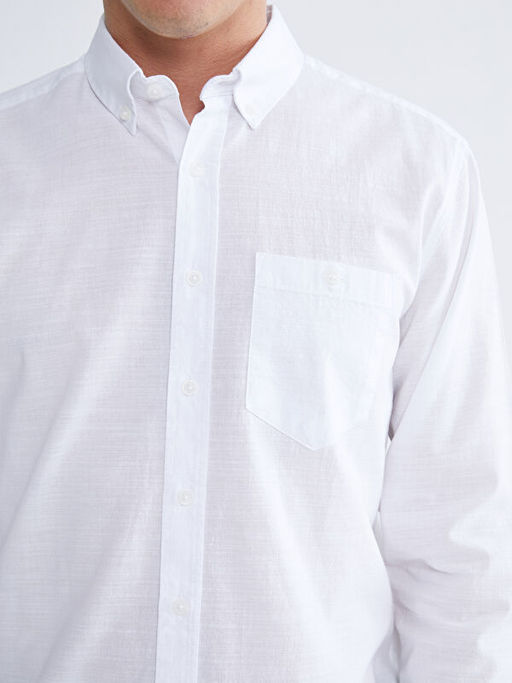 Regular Fit Uzun Kollu Erkek G?mlek