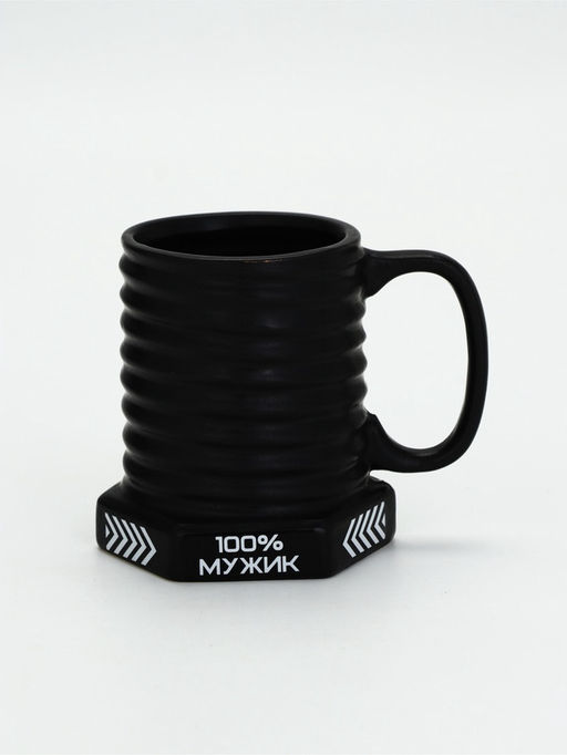 УЦЕНКА Кружка керамическая «100% мужик», 400 мл