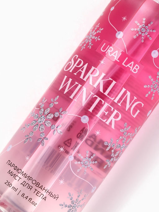 Парфюмированный мист для тела Sparkling Winter, 250 мл, URAL LAB