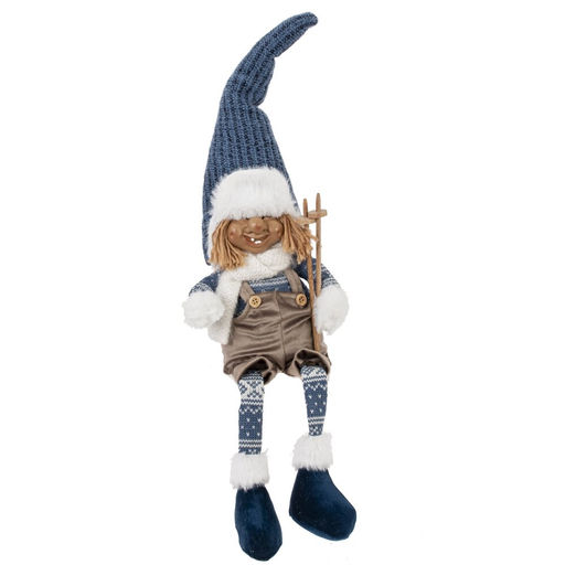Игрушка набивная "Гном", L21 W9 H59 см (полка 20 см.), 2в.