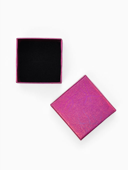 Набор коробочек подарочных 6 шт. под серьги/кольцо «Голография», 5×5, цвет МИКС (7077020)