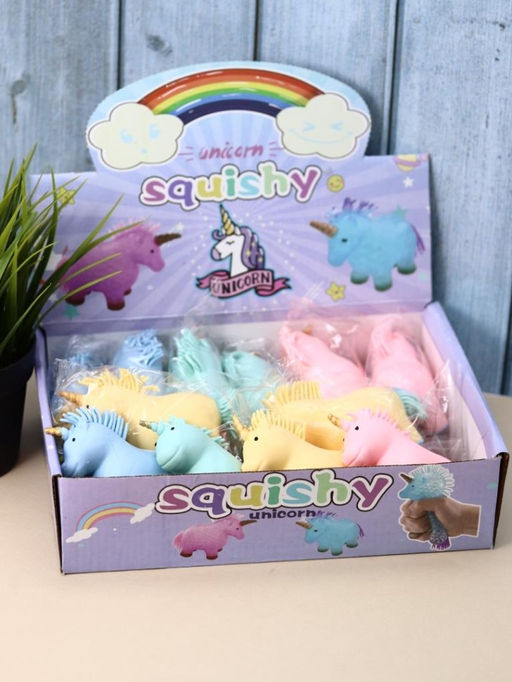 Мялка - антистресс Squeeze unicorn, blue - I likegift фото 3