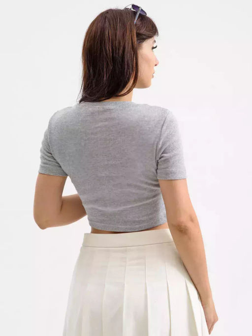 Кроп-топ Кашкорсерубчик лапша - Оптима фото 12