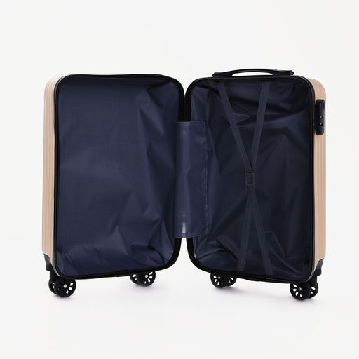 Чемодан малый 20, отдел на молнии, кодовый замок, цвет бежевый - Simaland фото 9