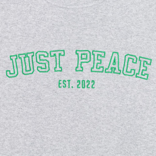 Футболка женская MIST Peace, размер 48-50, серая