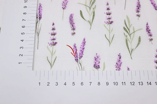 Муслин двухслойный Лавандовая нежность, ш.1.5м, хлопок-100%, 100гр/м.кв - Купава фото 7