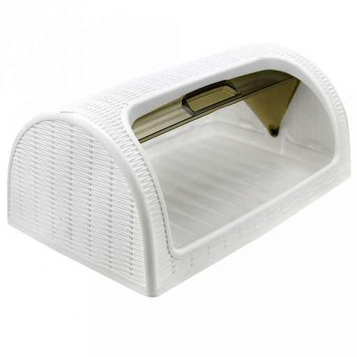 Хлебница пластмассовая 40х26х18см, белый (Россия)