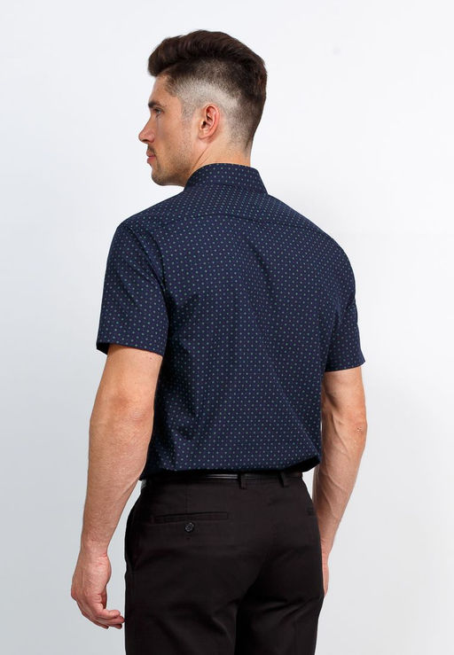 Сорочка мужская короткий рукав GREG 243/109/1286/Z/b/1  фото 10