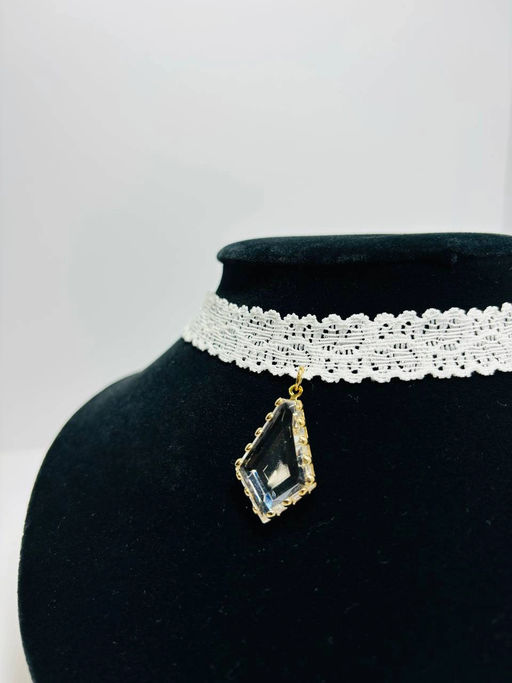 Чокер PW0630 белый - Mini maxi фото 4