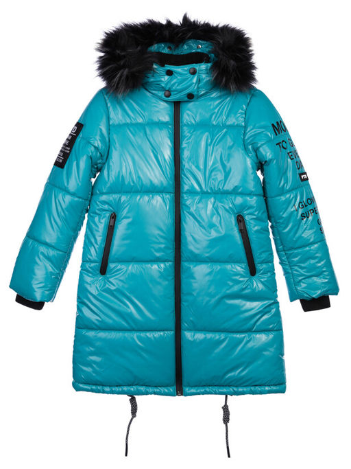 В наличии. Пальто зимнее для девочки PlayToday  фото 8