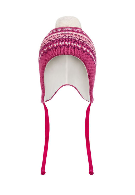 Шапка с завязками д/дев. Ирди - Oldos фото 2