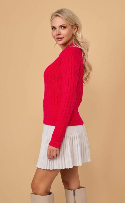 Джемпер F422-1520 red - Fine joyce фото 8