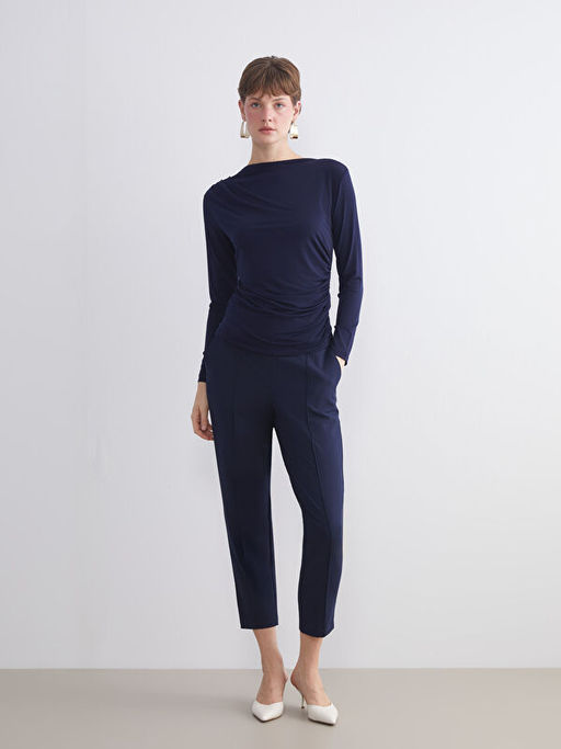 Bisiklet Yaka B?zg?l? Kad?n Body