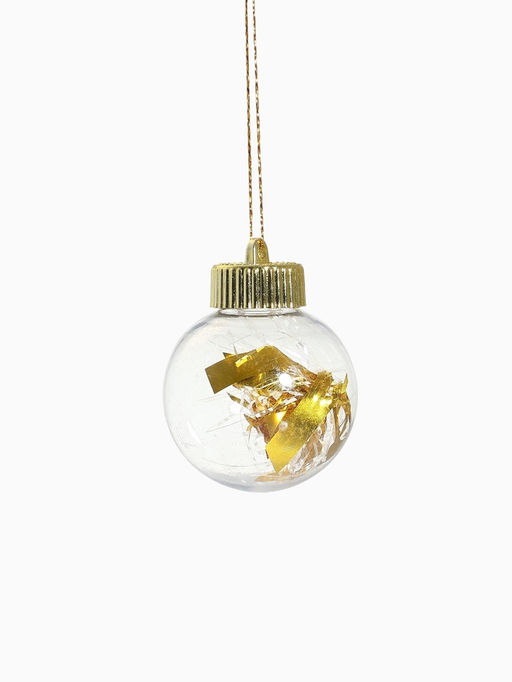 Ёлочные игрушки Капризы зимы, шары новогодние, d=6 см, 9 шт. золото - Зимнее волшебство фото 16