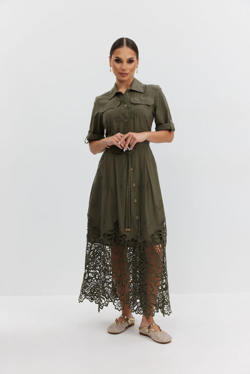 Платье Vesnaletto 4458-2 хаки