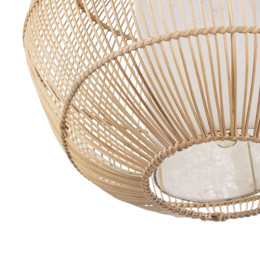 Светильник потолочный из ротанга «Диан», 1×120 Вт, Е27, 40×40×50 см