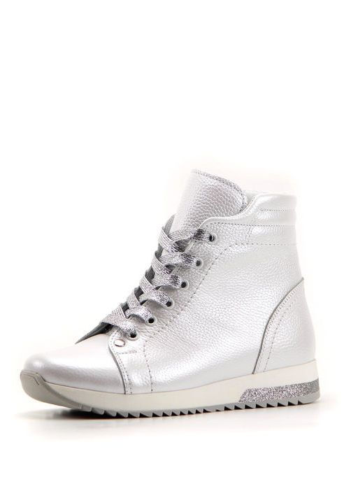 Ботинки EDART 316.omega2 silver.white./шерсть