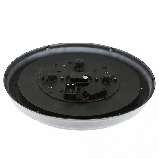 Часы настенные Империя д37,7-45,8см, h7см, циферблат Шестеренки вращающиеся, белый/потертое золото; цифры римские, потертое золото; корпус пластик, белый, полоски золотого цвета; в лотке (Китай) - Домашняя мода фото 6