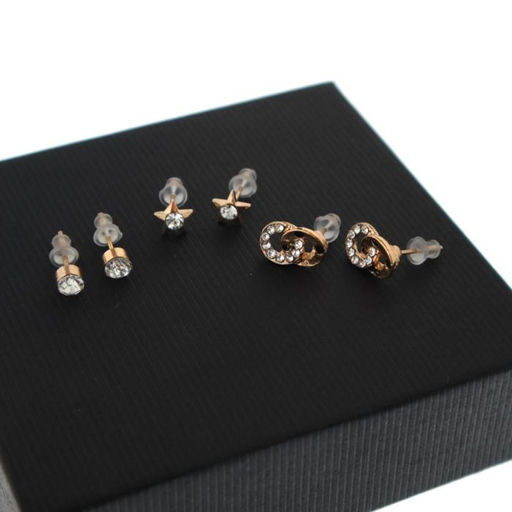 Женский подарочный набор Bolingdun 2 в 1: наручные часы, серьги, d-2.8 см - Simaland фото 11