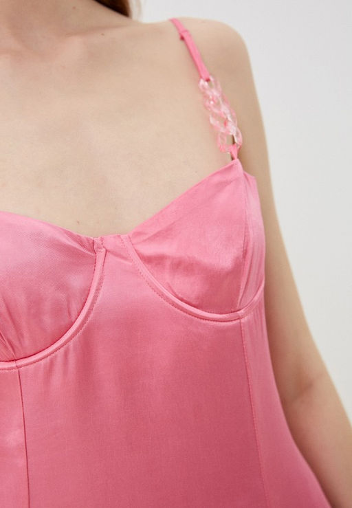 Платье-мини розового оттенка - Incity фото 9