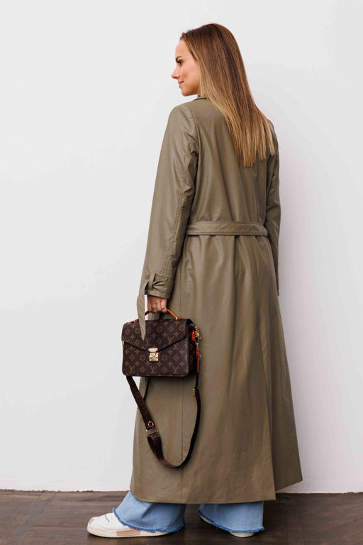 Плащ AURA 7036-176 олива