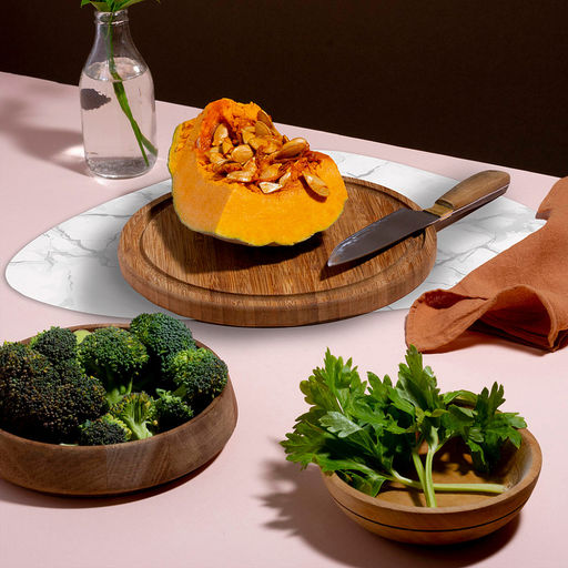 Сервировочная салфетка капля 45х35,5см Сильвер (Россия) - Домашняя мода фото 3