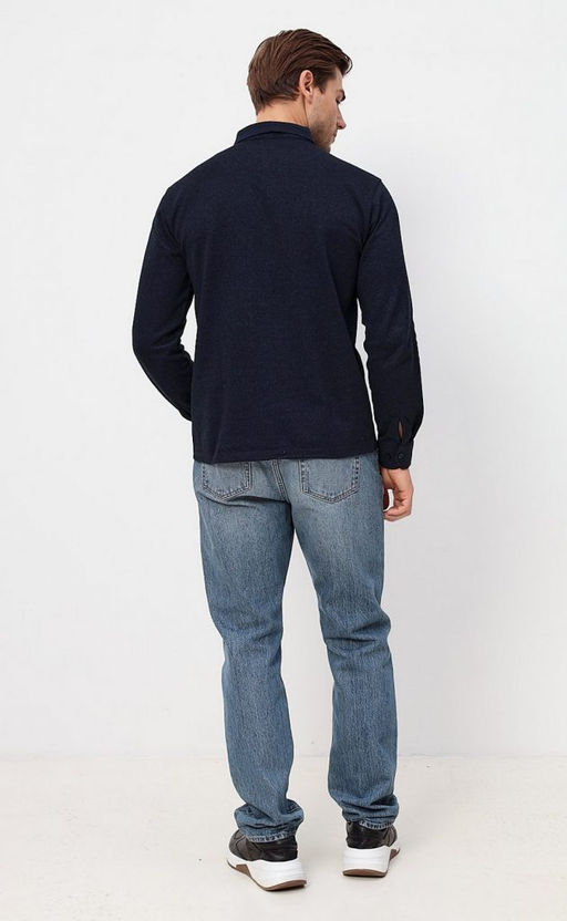 Поло д/р F321 -07-91 d.blue - Fine joyce фото 8