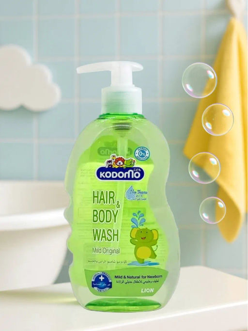 Шампунь с Головы До Пят Детский Mild Original 0+ (зеленый)
 LION KODOMO
 400 мл