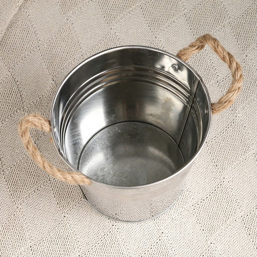 Кашпо «Ведёрко Элла», 15×11.5×14 см