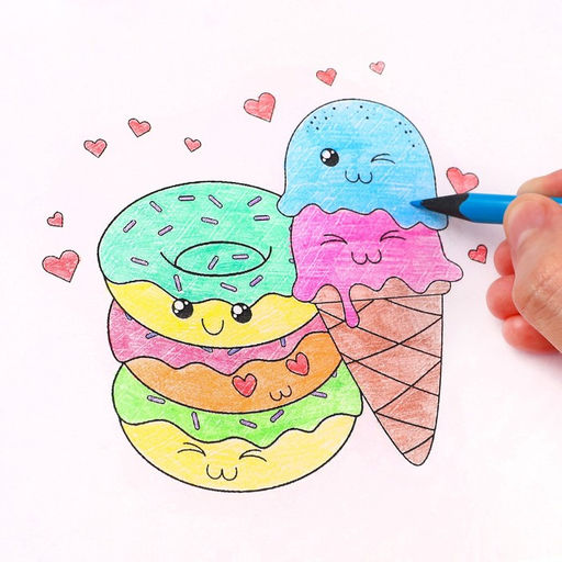 Цена за 2 шт. Цветные карандаши, 12 цветов, трехгранные, Гравити Фолз