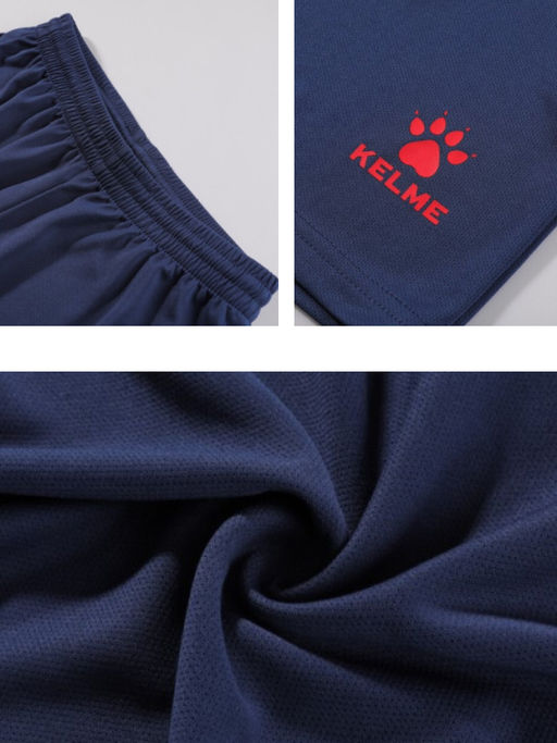 Футбольная форма KELME Short-Sleeved Football Suit (Red/Dark Blue)
