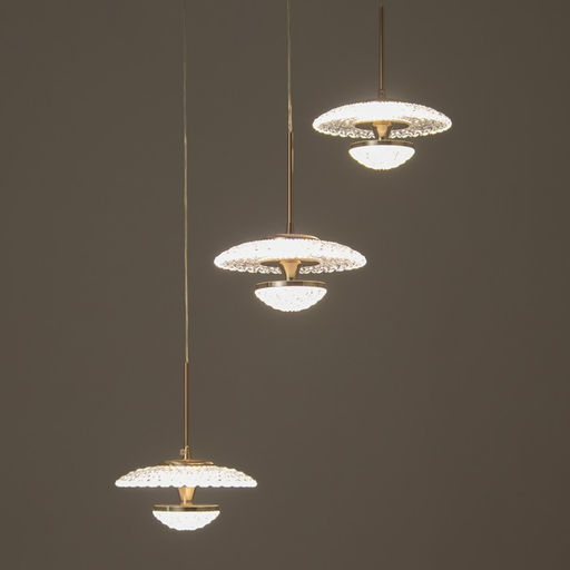 Светильник BayerLux «Галви» LED 36 Вт 4000К золото 16×16×19-110 см