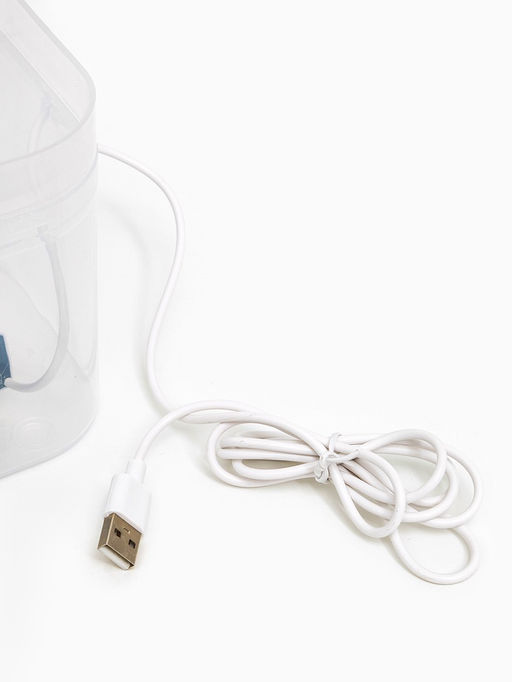 Фонтан для кошек и собак «Пижон», 1.5 л, 16.5×13×12 см, евророзетка, прозрачный