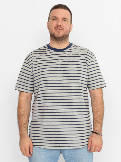 CRB wear/FSLM 60241-11 Футболка мужская,Светло-серый меланж/Ex.Cherubino
