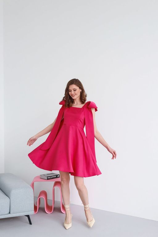 Платье AURA 3085-170 якро-розовый