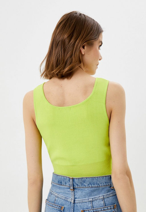 Укороченный топ со сборкой - Incity фото 6