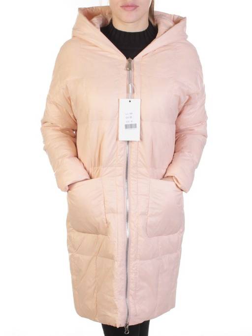 8808 PINK Пальто женское демисезонное (100 гр. синтепон) - Fashion фото 2