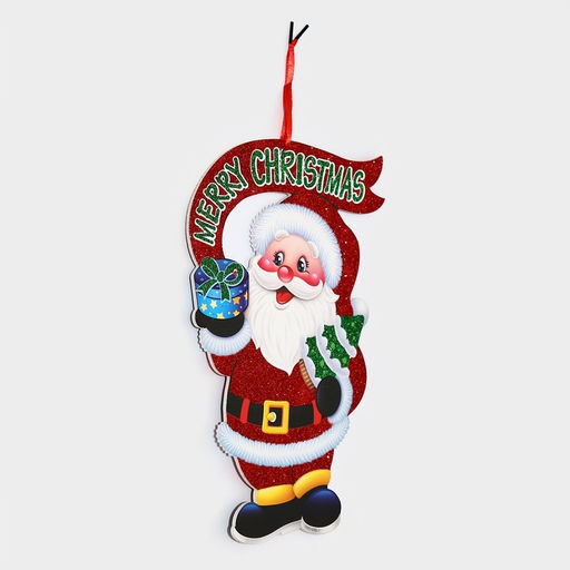 Новогоднее украшение настенное Дедушка мороз, подвеска, 35х23 см - Simaland фото 2
