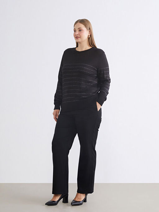 Beli Lastikli Geni? Pa?a Kad?n Pantolon