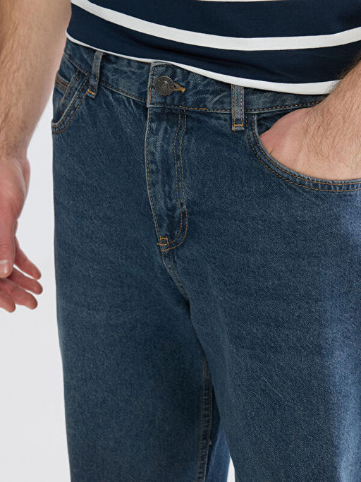 745 Baggy Fit Erkek Jean Pantolon