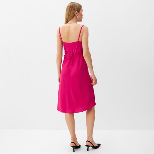 Платье женское короткое MINAKU: Casual Collection, розовое, размер 42