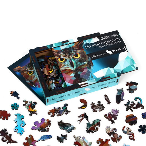 Фигурный пазл Ночной странник - Puzzle фото 13