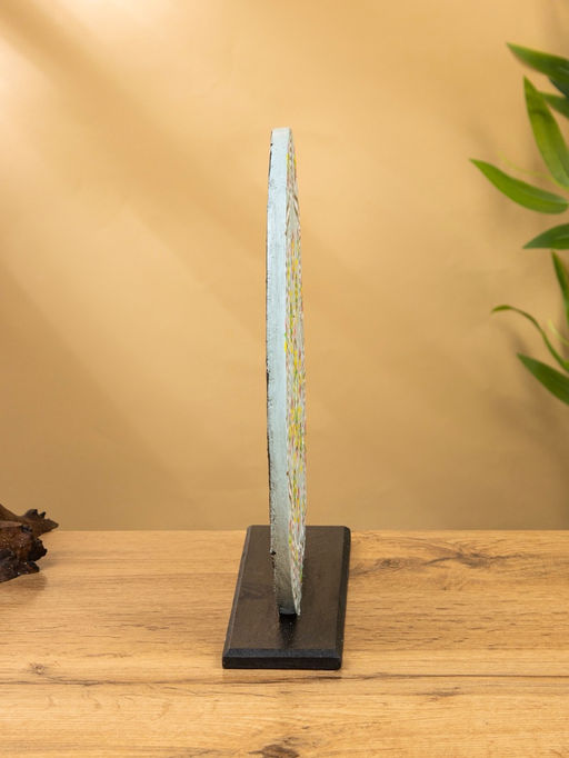 Сувенир «Яйцо», 20×6×26 см, МДФ, серый