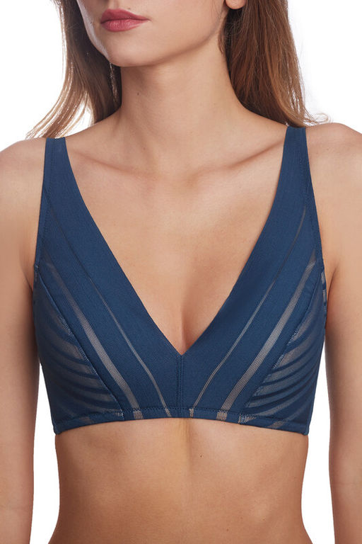 БЮСТГАЛЬТЕР Milavitsa 127680 синий топаз/нюд